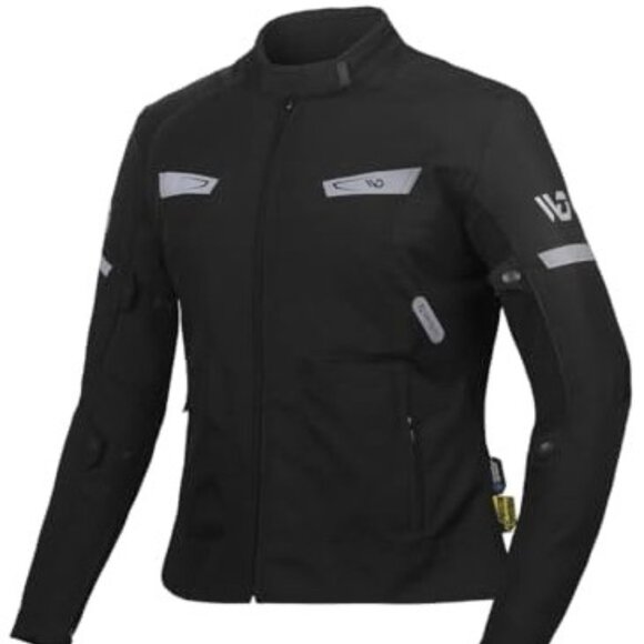 WD Vegas Lady Black Motorcycle Jacket – CE Armored – M - Picture 1 of 3